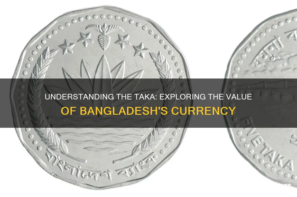 what is the value of bangladesh currency