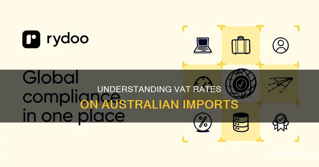 what is the vat rate on imports to australia