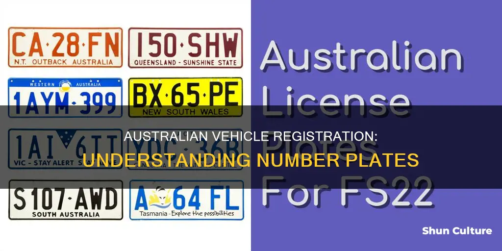 what is the vehicle registration number australia