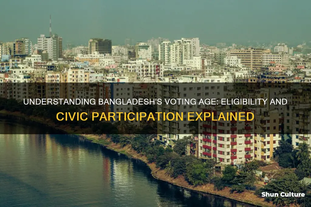 what is the voting age in bangladesh