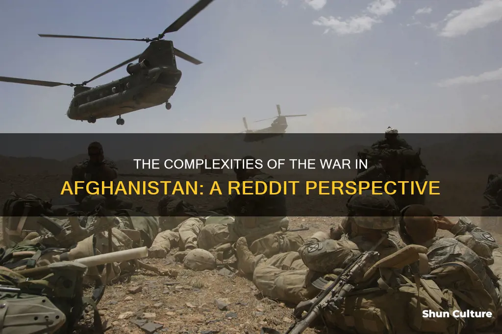 what is the war in afghanistan about redidt