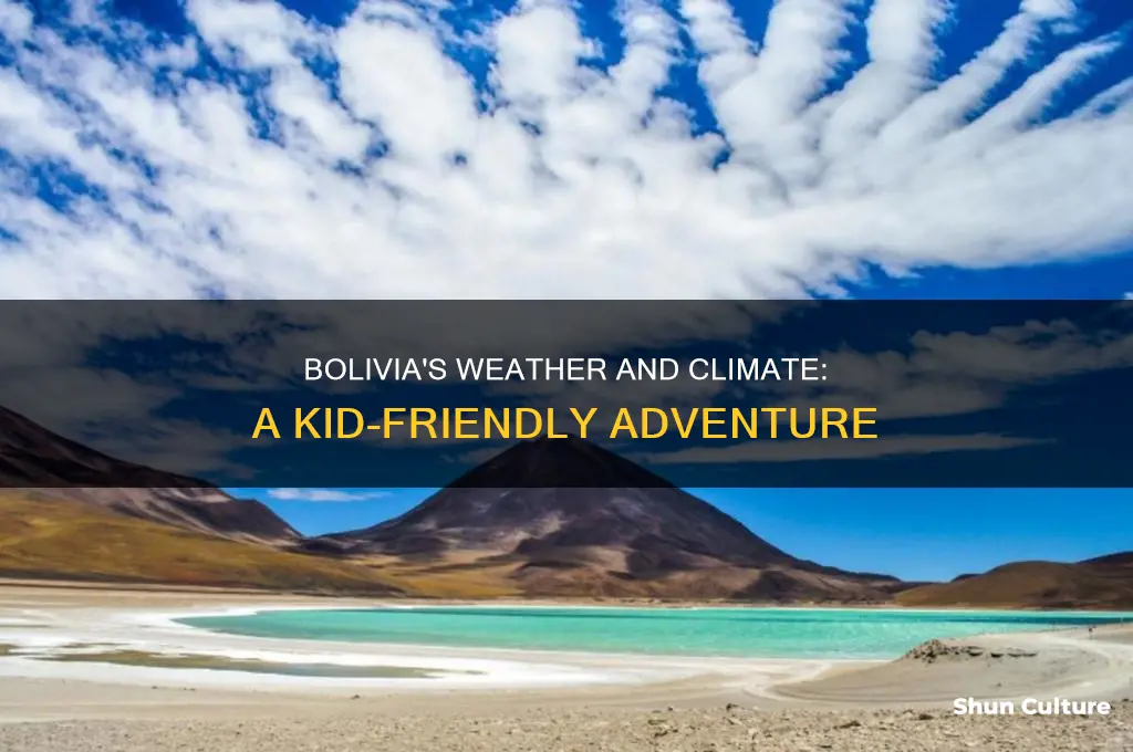 what is the weather and climate in bolivia for kids