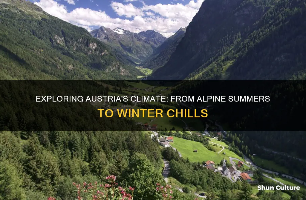 what is the weather and climate like in austria