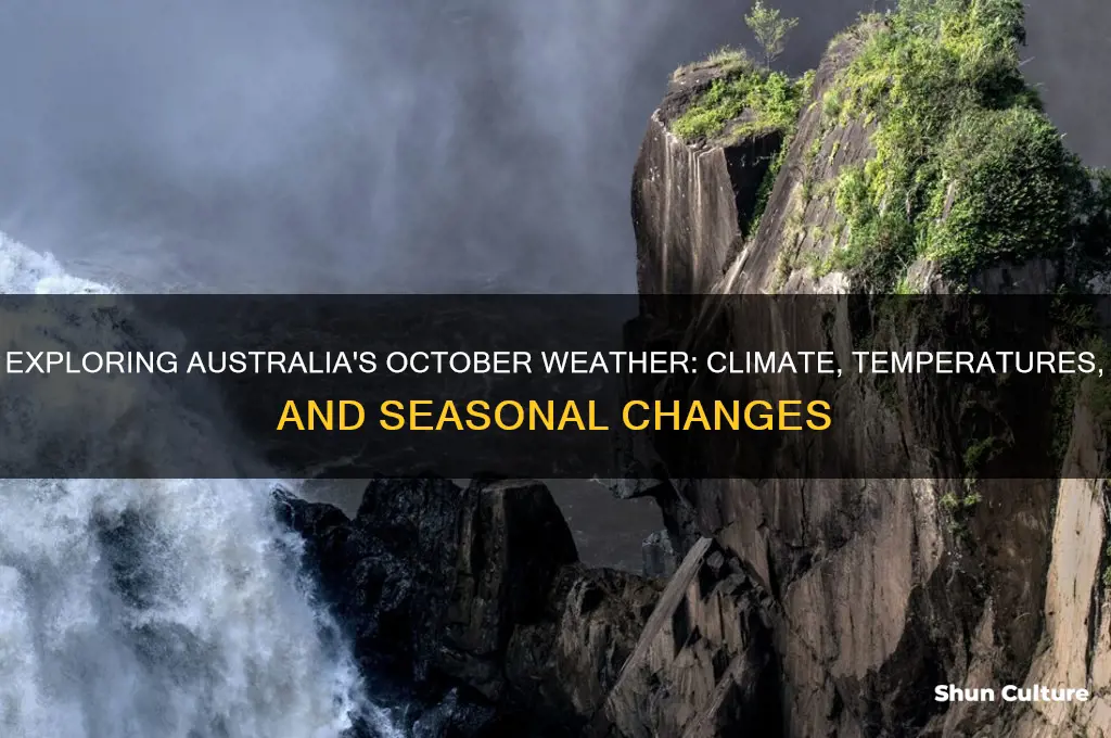 what is the weather in australia like in October