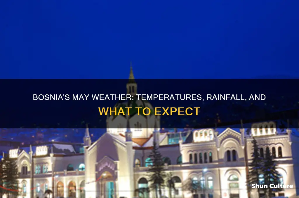 what is the weather in bosnia in may