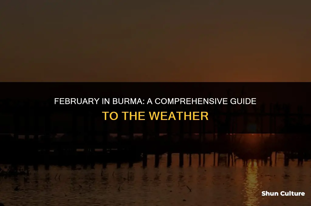 what is the weather in burma in February