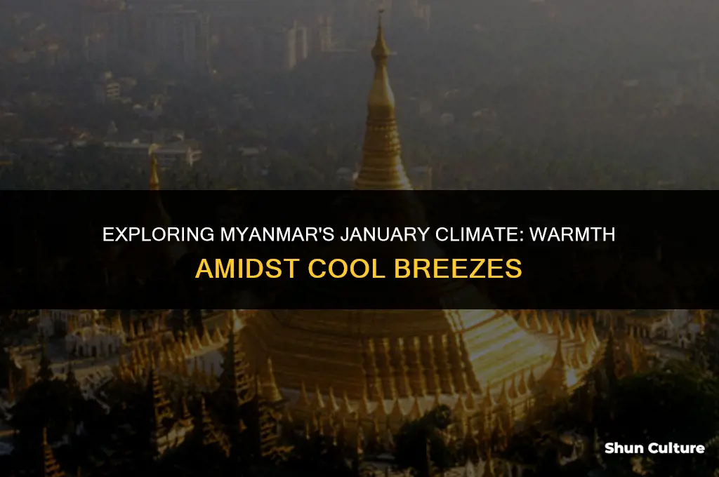what is the weather in burma in january