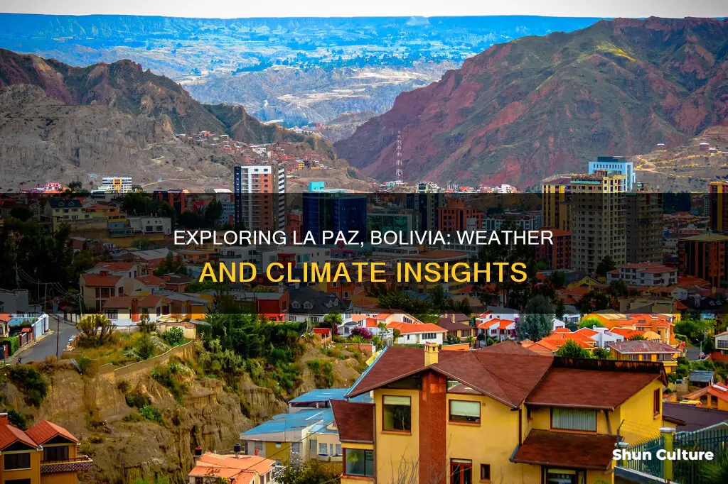 what is the weather in la paz bolivia