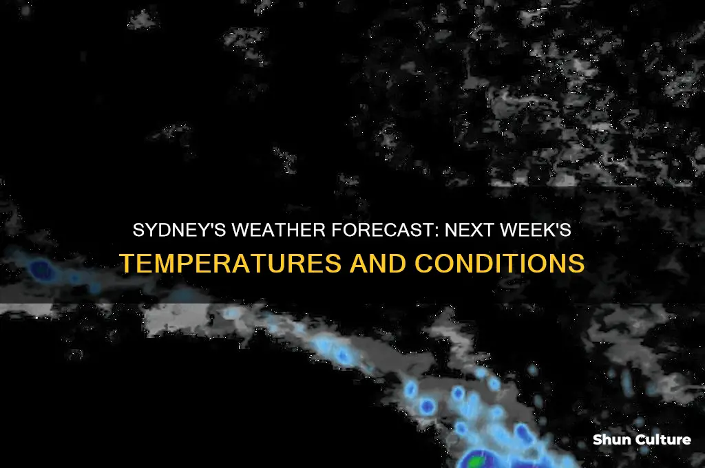 what is the weather in sydney australia next week