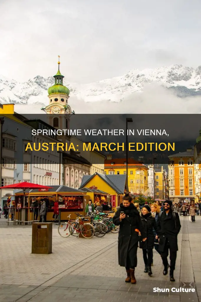 what is the weather in vienna austria in march