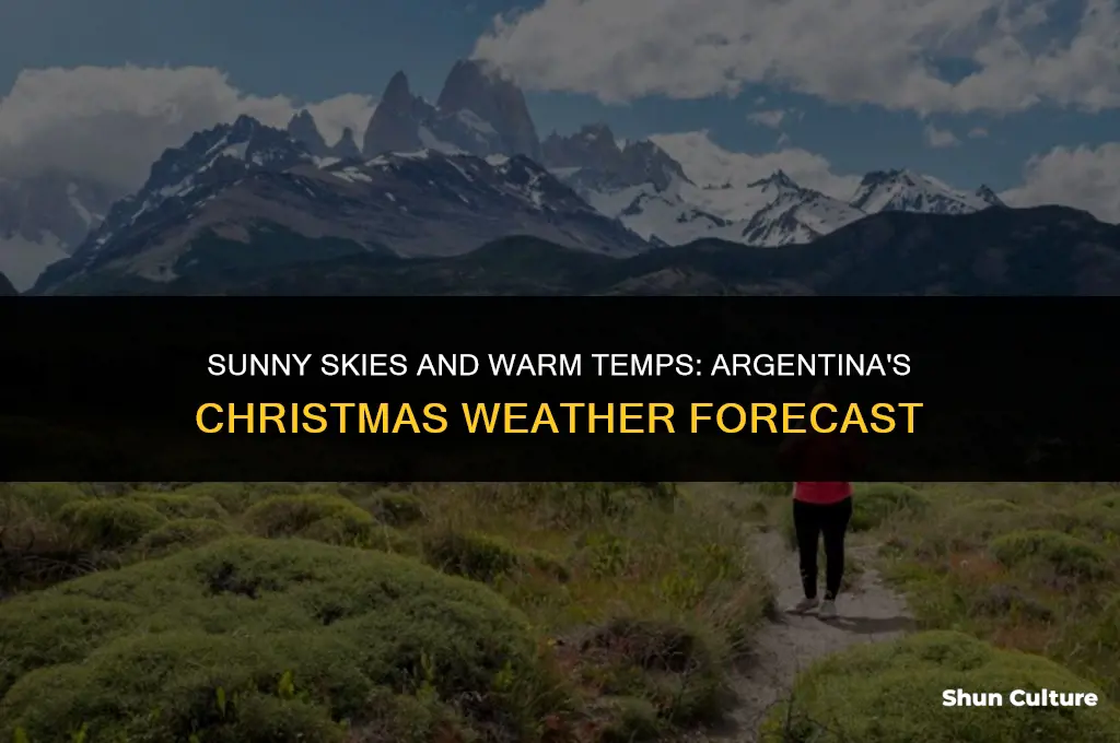 what is the weather like in argentina on christmas