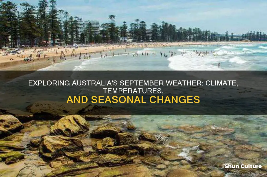 what is the weather like in australia in September