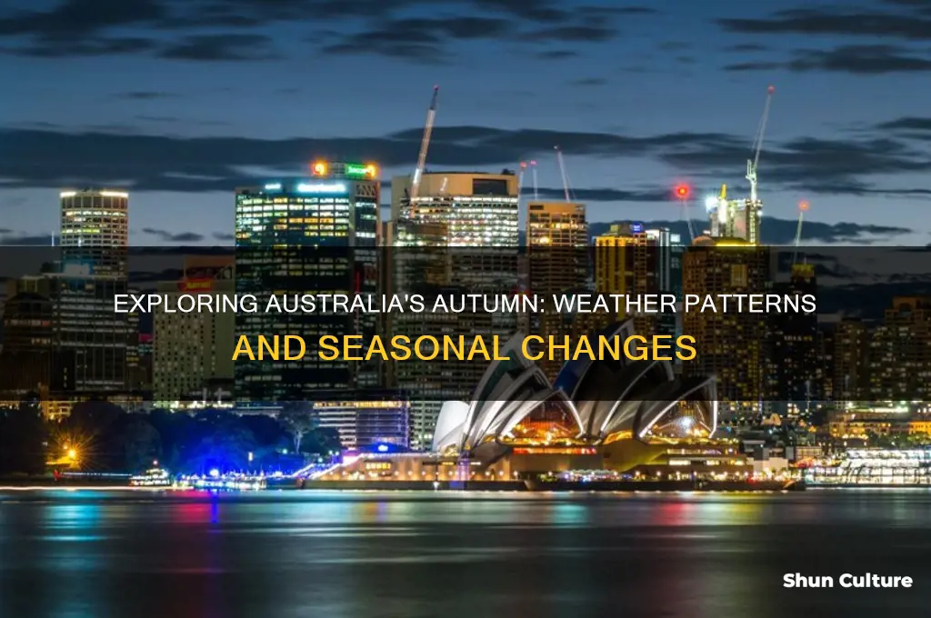 what is the weather like in australia in the fall