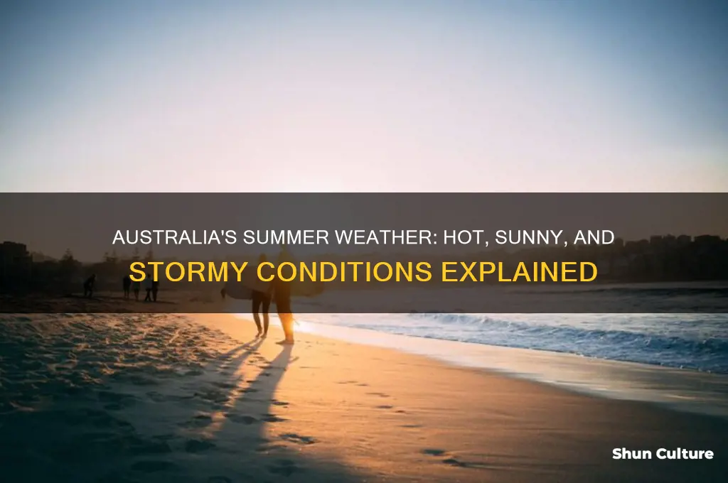 what is the weather like in australia in the summer