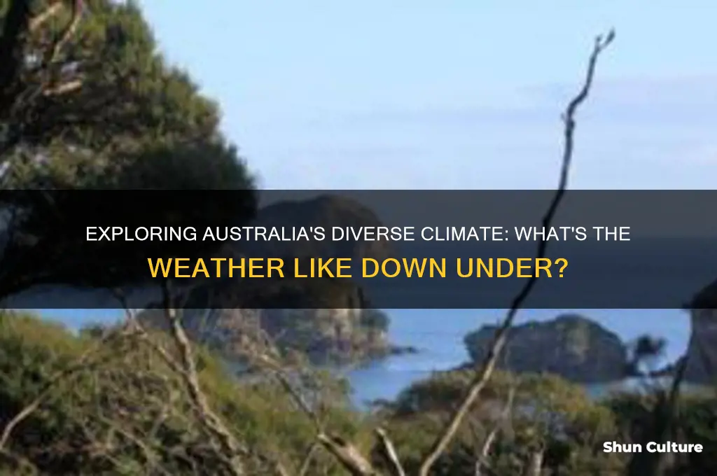 what is the weather like in australie