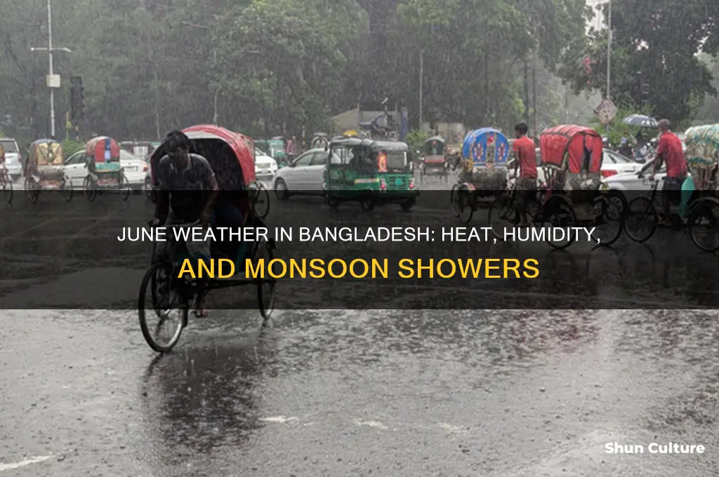 what is the weather like in bangladesh in june