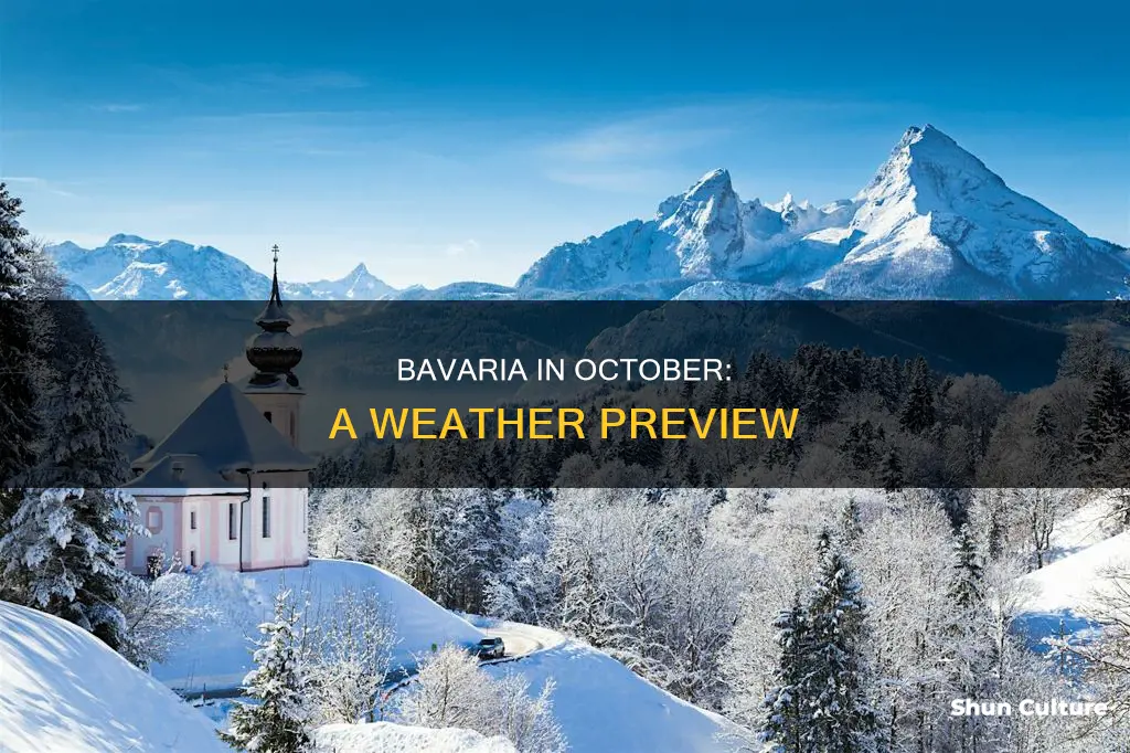 what is the weather like in bavaria in October