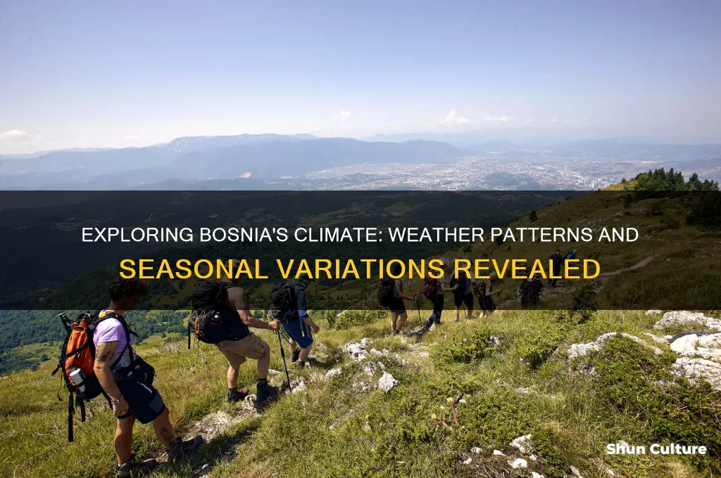 what is the weather like in bosnia