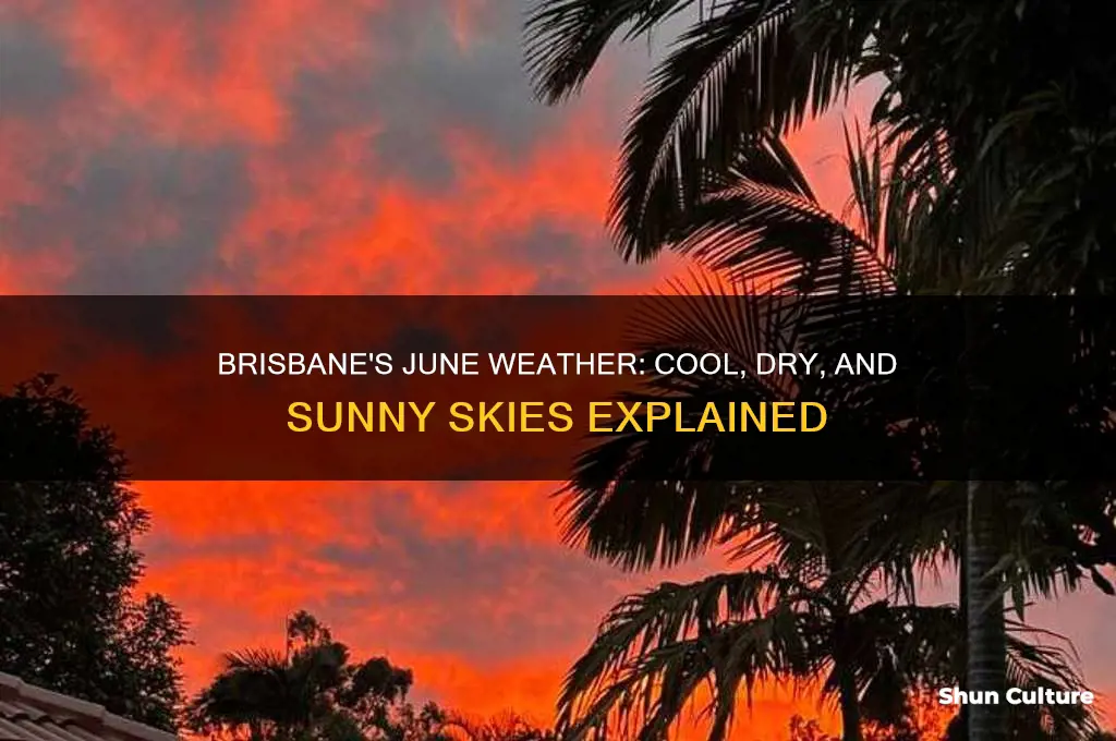 what is the weather like in brisbane australia in june