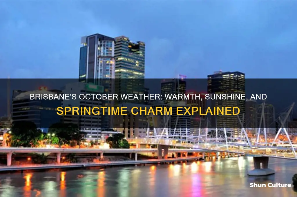 what is the weather like in brisbane australia in October