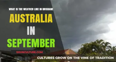 Brisbane's September Weather: Expect Sunny Days and Mild Temperatures