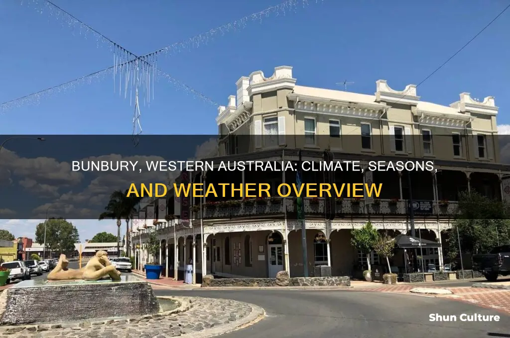 what is the weather like in bunbury western australia