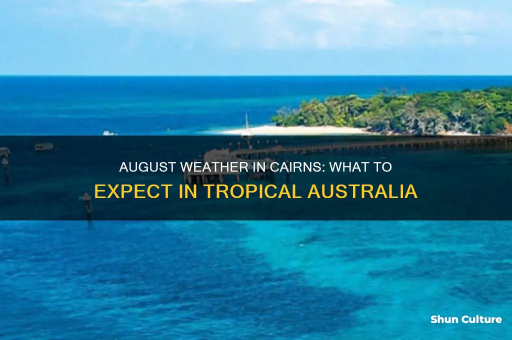 what is the weather like in cairns australia in august