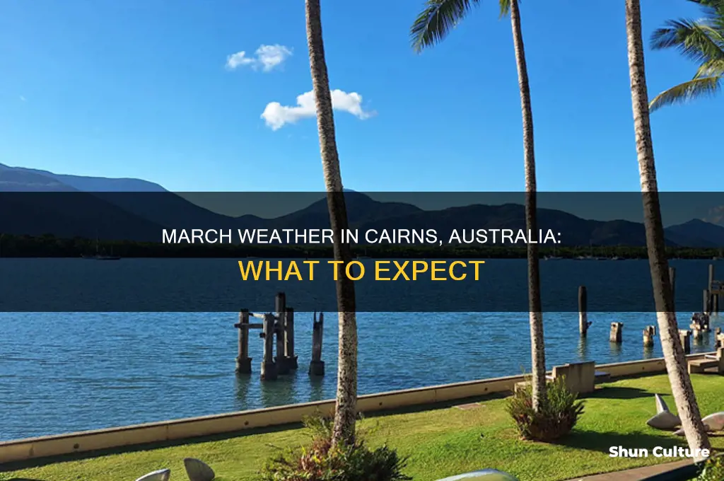 what is the weather like in cairns australia in march