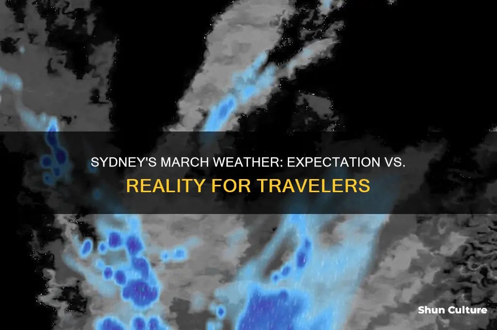 what is the weather like in march in sydney australia