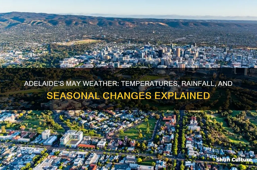 what is the weather like in may in adelaide australia
