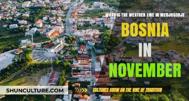 November Weather in Medjugorje, Bosnia: What to Expect