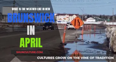 Springtime Weather in New Brunswick