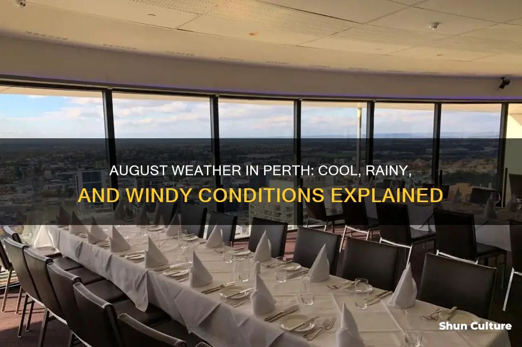 what is the weather like in perth australia in august