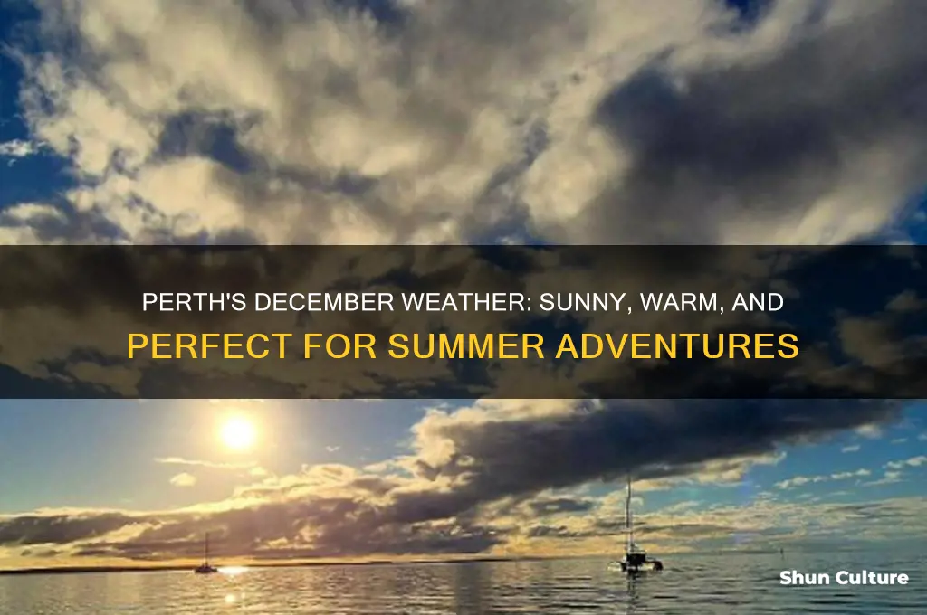 what is the weather like in perth australia in december
