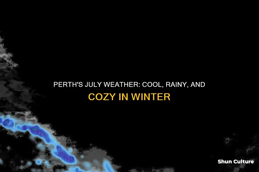what is the weather like in perth australia in july