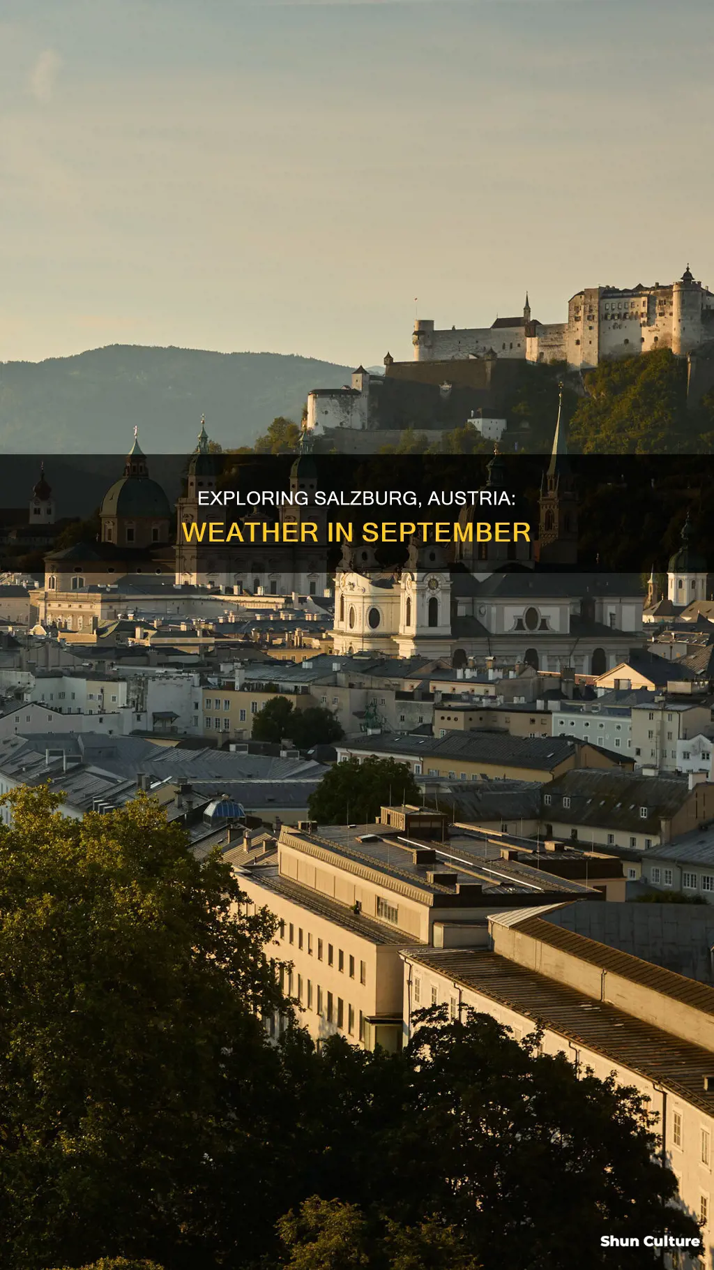 what is the weather like in salzburg austria in September