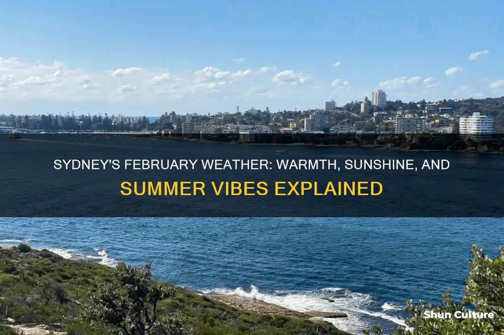 what is the weather like in sydney australia in February
