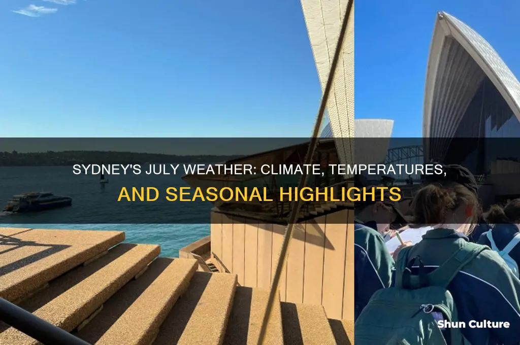 what is the weather like in sydney australia in ju