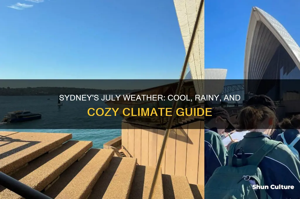 what is the weather like in sydney australia in july