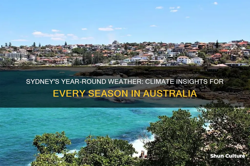 what is the weather like in sydney australia year round