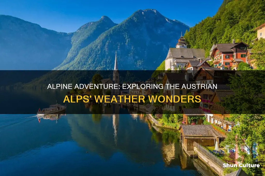 what is the weather like in the austrian alps