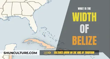 Belize's Width: How Wide is the Country?
