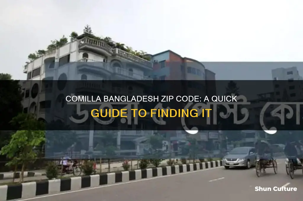 what is the zip code of comilla bangladesh