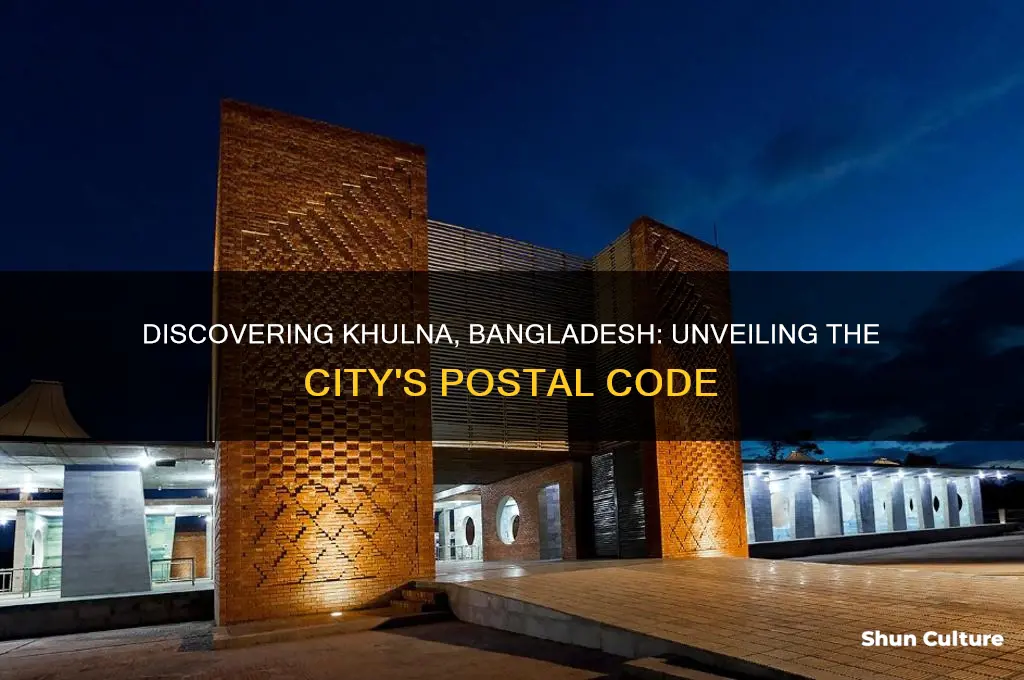 what is the zip code of khulna bangladesh