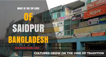 Discovering Saidpur, Bangladesh: Unveiling Its Postal Code and Location