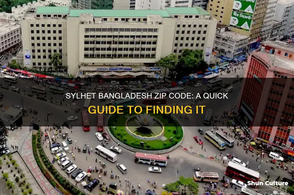 what is the zip code of sylhet bangladesh