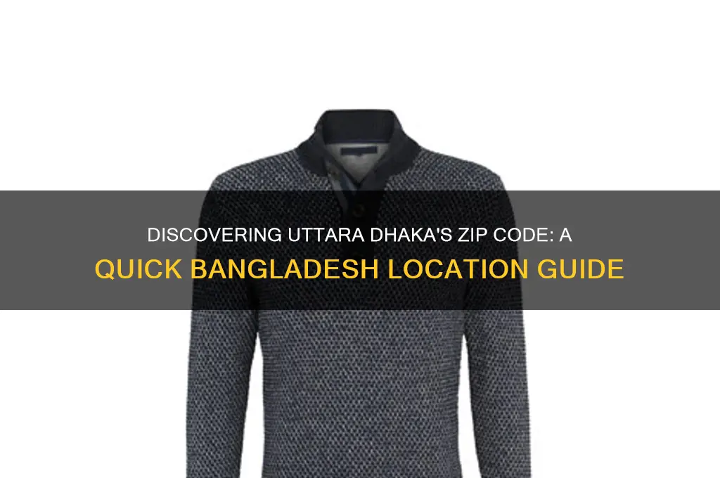 what is the zip code of uttara dhaka bangladesh