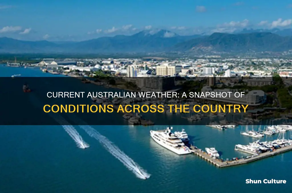 what is ther weather like in australia righ tnow