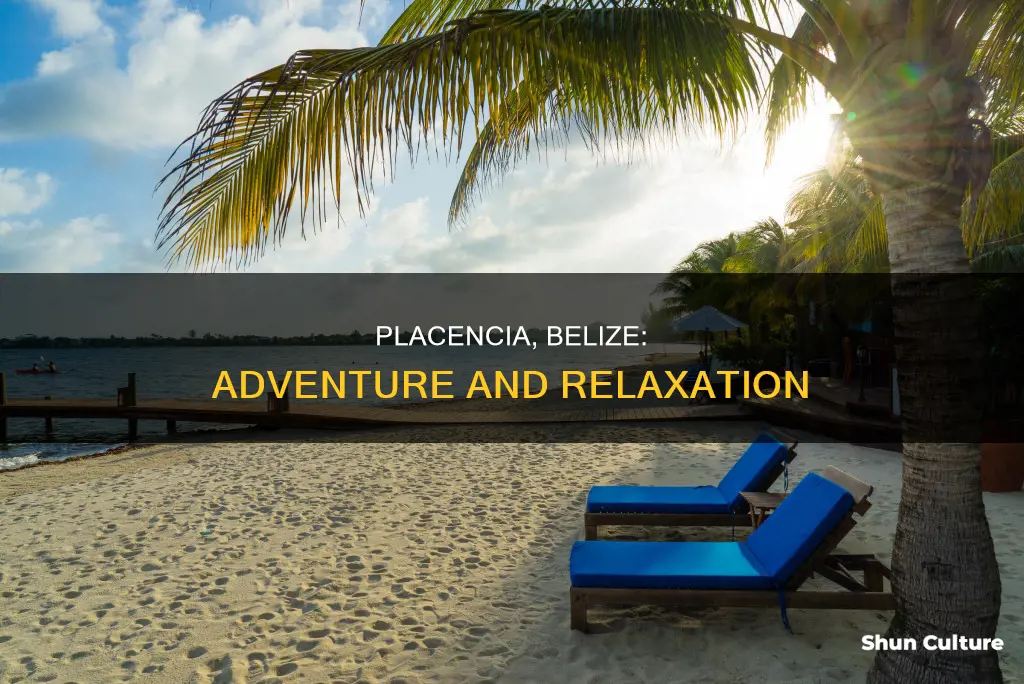 what is there to do in placencia belize