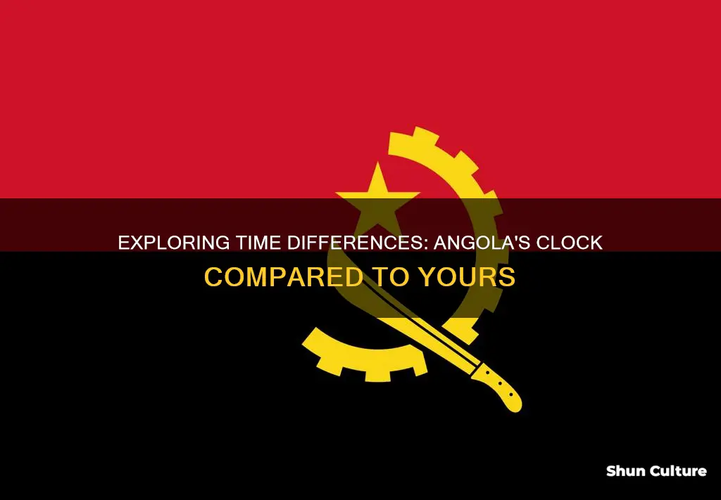 what is time difference with angola